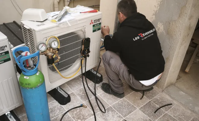 Installation et mise en service de 2 gainables MITSUBISHI ELECTRIC sur Nice, Nice, LES RÉVERSIBLES